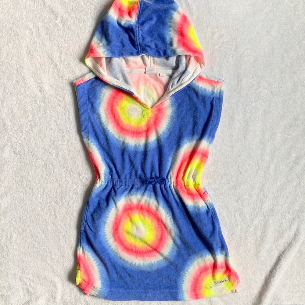 Sunburst Terry Towel Dress